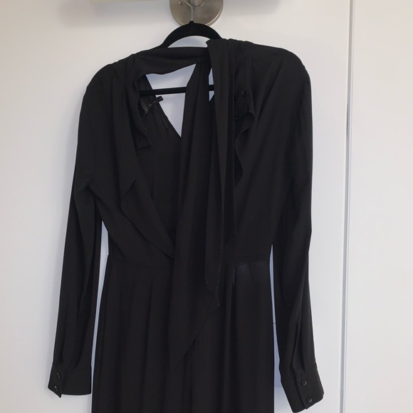BCBGMAXAZRIA black jumpsuit, with tags, size 4 - Picture 2 of 4